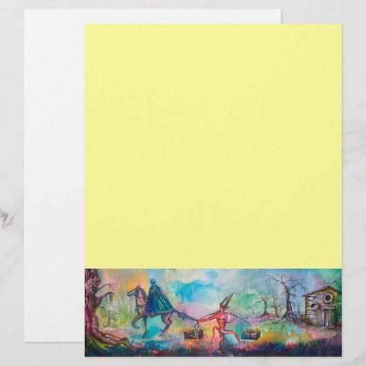 TEMPTATION Dark Knight, Devil's Treasure Yellow (Voorkant / Achterkant)