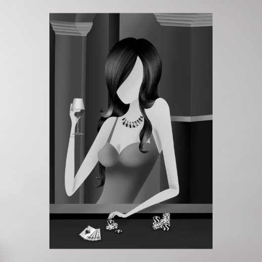 Temptation: Koningin van het spel Poster (Voorkant)