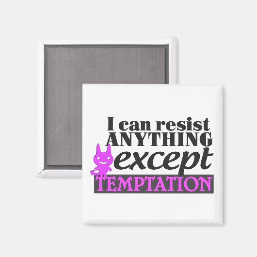 Temptation magnet (Voorkant / Achterkant)