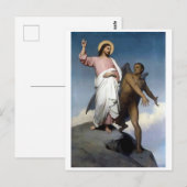 Temptation of Christus Briefkaart (Voorkant / Achterkant)