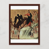 Temptation of Christus op de berg Briefkaart (Voorkant)