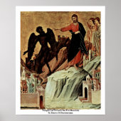 Temptation of Christus op de berg Poster (Voorkant)