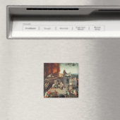 Temptation of Saint Anthony, c.1500 Magneet (Insitu (Vaatwasser))