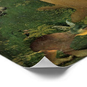 Temptation of Saint Anthony, door Bosch Poster (Hoek)