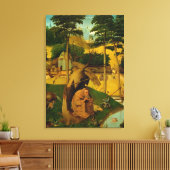 Temptation of St. Anthony, 1490 Canvas Afdruk (Insitu (Woonkamer))