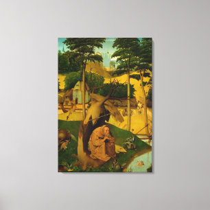 Temptation of St. Anthony, 1490 Canvas Afdruk