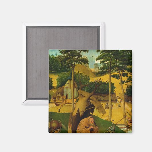 Temptation of St. Anthony, 1490 Magneet (Voorkant / Achterkant)