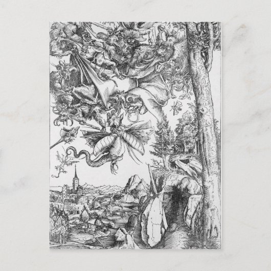 Temptation of St.Anthony, 1506 Briefkaart (Voorkant)