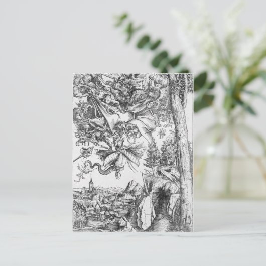 Temptation of St.Anthony, 1506 Briefkaart (Staand voorkant)