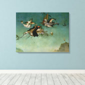 Temptation of St.Anthony Canvas Afdruk (Insitu (Houten vloer))