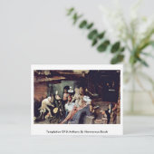 Temptation of St.Anthony door Hieronymus Bosch Briefkaart (Staand voorkant)