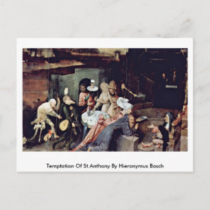 Temptation of St.Anthony door Hieronymus Bosch Briefkaart