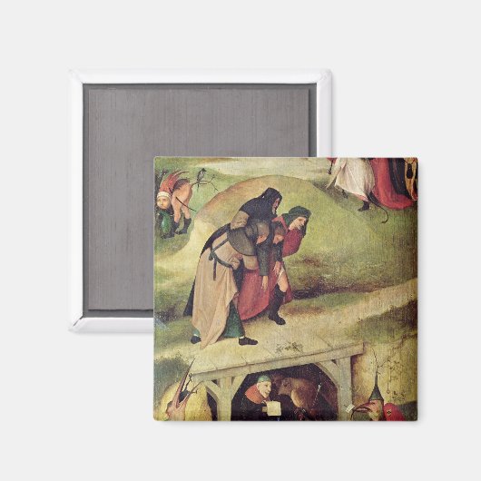Temptation of St. Anthony Magneet (Voorkant / Achterkant)