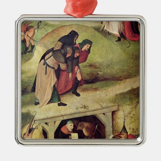 Temptation of St. Anthony Metalen Ornament (Voorkant)