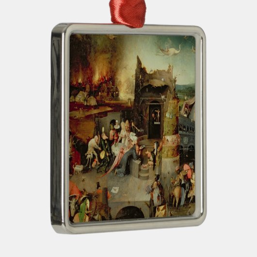 Temptation of St. Anthony Metalen Ornament (Rechts)