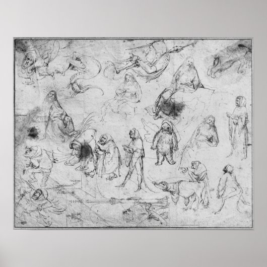 Temptation of St. Anthony Poster (Voorkant)