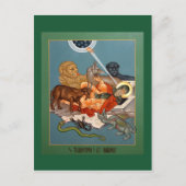 Temptation of St. Anthony Prayer Card Briefkaart (Voorkant)