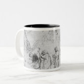 Temptation of St. Anthony Tweekleurige Koffiemok (Voorkant links)