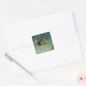 Temptation of St.Anthony Vierkante Sticker (Envelop)