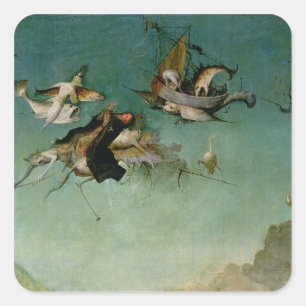 Temptation of St.Anthony Vierkante Sticker