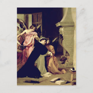 Temptation of St.Thomas Aquinas Briefkaart