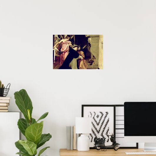 Temptation of St.Thomas Aquinas Poster (Thuiskantoor)