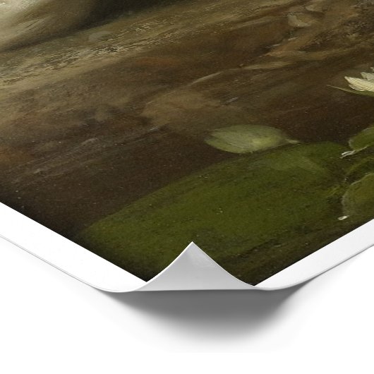 Temptation William-Adolphe Bouguereau Poster (Hoek)