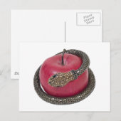 TemptationAppleSnake12311 Briefkaart (Voorkant / Achterkant)