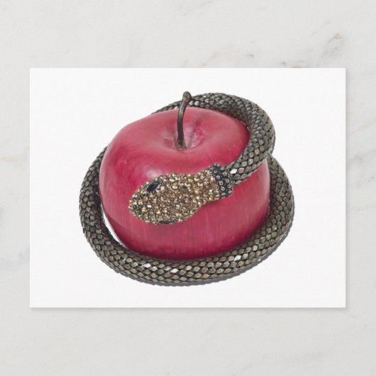TemptationAppleSnake12311 Briefkaart (Voorkant)