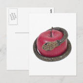 TemptationAppleSnake12311 Briefkaart (Voorkant / Achterkant)