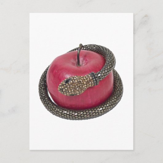 TemptationAppleSnake12311 Briefkaart (Voorkant)