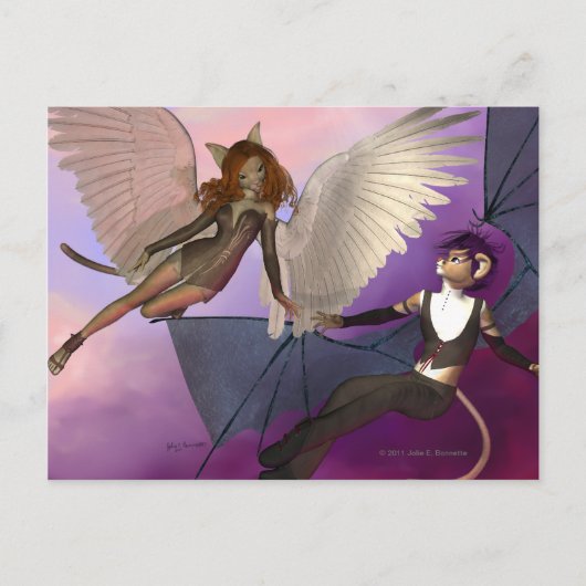 Tempted Briefkaart (Voorkant)