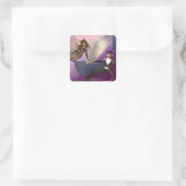 Tempted Square Sticker (Tas)