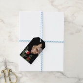 Tempted Yorkie Kerstmis Cadeaulabel (Met Touw)