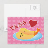 Tempura Love Briefkaart (Voorkant / Achterkant)
