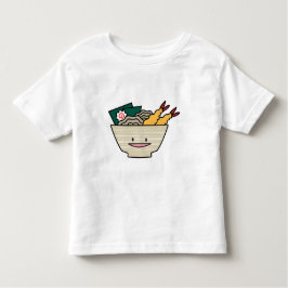 Tempura ramen bowl nori garnalen Japanse noedels Kinder Shirts