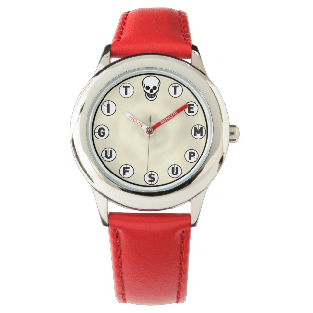 Tempus Fugit 2 Horloge (Voorkant)