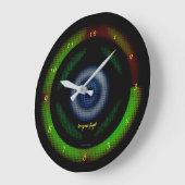 Tempus Fugit Acrylwandklok Grote Klok (Hoek)