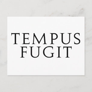 Tempus Fugit Briefkaart