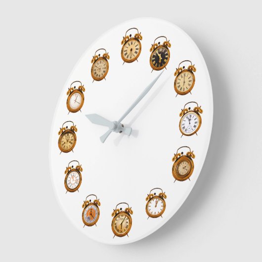 TEMPUS FUGIT CLOCK GROTE KLOK (Hoek)