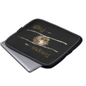 Tempus fugit laptop sleeve (Voorkant onderkant)