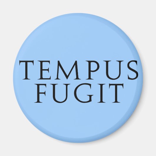 Tempus Fugit Magneet (Voorkant)