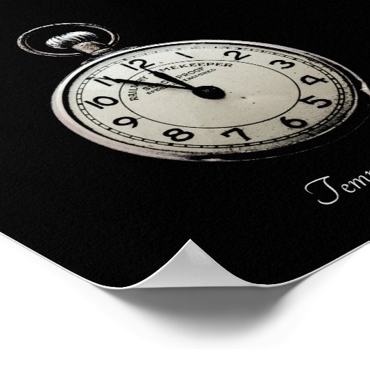 Tempus Fugit Poster (Hoek)