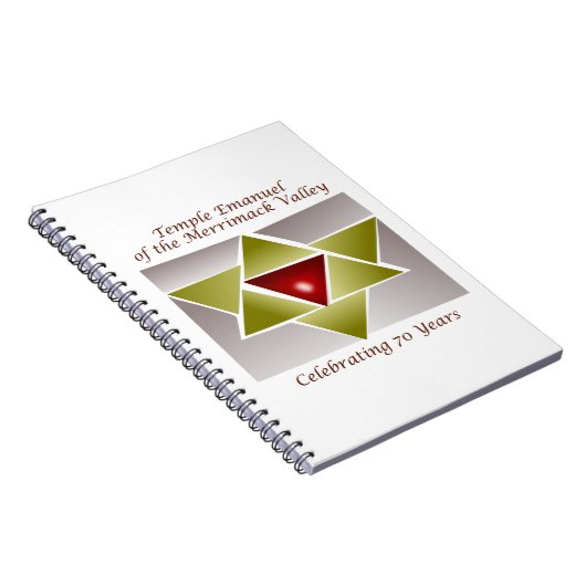 TEMV 70th Notitieboek (Rechterzijde)