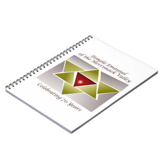 TEMV 70th Notitieboek (Linkerzijde)