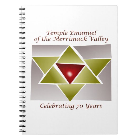 TEMV 70th Notitieboek (Voorkant)