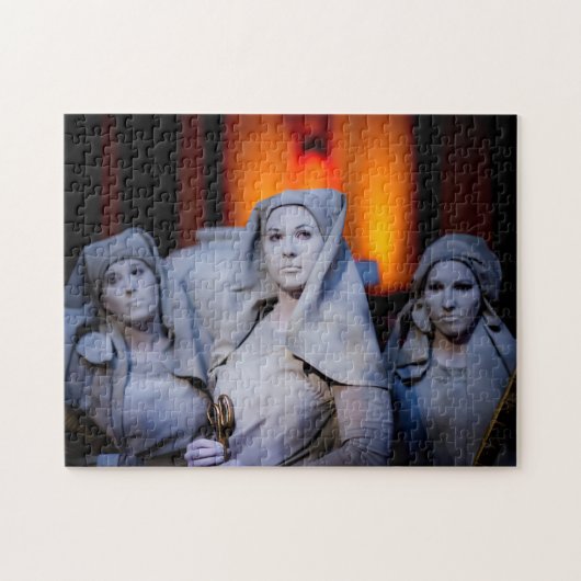 TEN31 Fates White Marble Living Art Legpuzzel (Horizontaal)