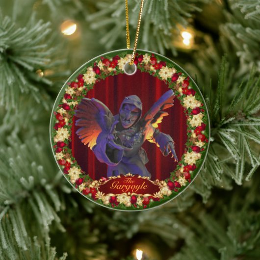 TEN31's Gargoyle Living Art Holiday Ornament. Cera Keramisch Ornament (Boom)