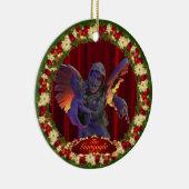 TEN31's Gargoyle Living Art Holiday Ornament. Cera Keramisch Ornament (Rechts)