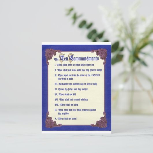 TEN-BEVELINGEN BRIEFKAART (Staand voorkant)